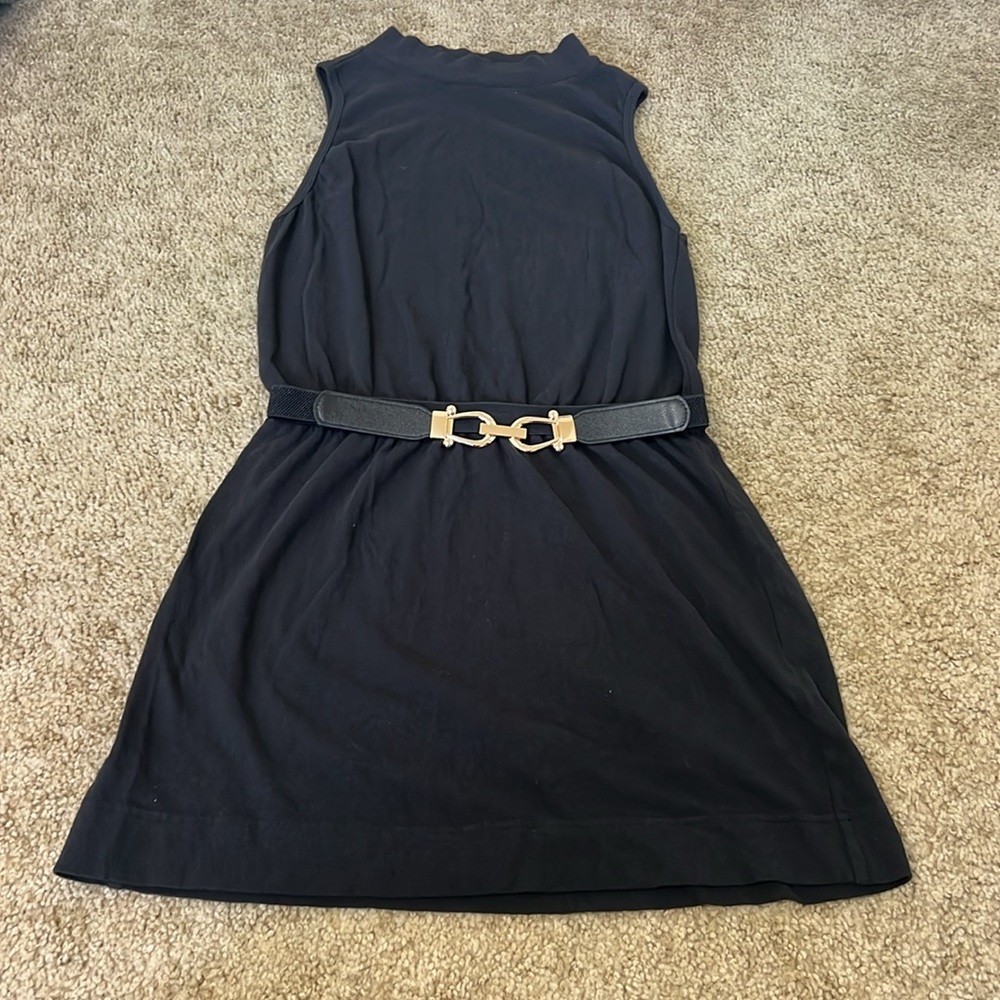 Free People Beach Mock Neck dress size S in Blk